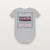 Veteran of the Global War on Terror Baby One Piece with Psalm 91:2 (Vintage Frame) - Heather Gray