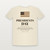 Presidents Day Presidents' Day Christian Short Sleeve Tee with Psalm 33:12 (Holiday) - Natural
