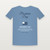 Presidents Day Presidents' Day Christian Short Sleeve Tee with Psalm 33:12 (Holiday Script) - Heather Blue