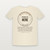 Freedom Lives Here Patriotic Short Sleeve Tee with 2 Chronicles 7:14 (Badge) - Natural