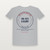 God, Guts & Glory Patriotic Short Sleeve Tee with John 8:36 (Badge) - Heather Gray