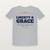 Liberty & Grace Patriotic Short Sleeve Tee with John 8:36 (Star Banner) - Heather Gray