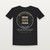 Courage · Faith · Freedom Patriotic Short Sleeve Tee with 2 Corinthians 3:17 (Badge) - Black
