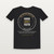 Honor · Liberty · Faith Patriotic Short Sleeve Tee with 2 Corinthians 3:17 (Badge) - Black