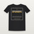 Proud Descendant of Patriots Short Sleeve Tee with 2 Corinthians 3:17 (Vintage Frame) - Black