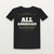All American Patriotic Short Sleeve Tee with 2 Corinthians 3:17 (Star Banner) - Black