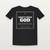 Liberty Under God Patriotic Short Sleeve Tee with 2 Corinthians 3:17 (Vintage Frame) - Black
