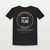 Honor the Flag Patriotic Short Sleeve Tee with 2 Corinthians 3:17 (Badge) - Black