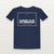 Blessed to Be an American Patriotic Women's Relaxed Tee (Vintage Frame) - Navy