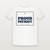 Proud Patriot Women's Relaxed Tee (Vintage Frame) - White