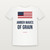 Amber Waves of Grain Patriotic Women's Relaxed Tee (Flag) - White