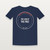 The Land of the Free Patriotic Women's Relaxed Tee (Badge) - Navy