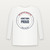 Hometown Proud Patriotic Long Sleeve Tee (Badge) - White
