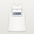 I Pledge Allegiance Patriotic Women's Racerback Tank (Vintage Frame) - White