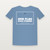 Our Flag Still Stands Patriotic Youth Tee (Vintage Frame) - Heather Blue