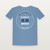 Blessed to Be an American Patriotic Youth Tee (Badge) - Heather Blue
