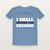 I Shall Defend the Second Patriotic Youth Tee (Star Banner) - Heather Blue