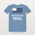 Liberty and Justice for All Patriotic Youth Tee (Flag) - Heather Blue