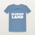 Blessed Land Patriotic Youth Tee (Star Banner) - Heather Blue