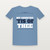 My Country, 'Tis of Thee Patriotic Youth Tee (Star Banner) - Heather Blue