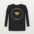 Presidents Day Presidents' Day Christian Youth Long Sleeve Tee (Emblem Badge) - Black