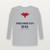 Presidents Day Presidents' Day Christian Youth Long Sleeve Tee (Holiday) - Heather Gray