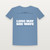 Long May She Wave Patriotic Toddler Tee (Star Banner) - Heather Blue