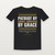 Patriot by Choice, Christian by Grace Toddler Tee with Psalm 144:15 (Stars & Stripes) - Black