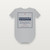 Firecrackers & Freedom Patriotic Baby One Piece with Galatians 5:13 (Vintage Frame) - Heather Gray