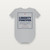 Liberty Forever Patriotic Baby One Piece with Galatians 5:13 (Vintage Frame) - Heather Gray