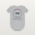 Keep America Praying Patriotic Baby Bodysuit with Galatians 5:13 (Badge) - Heather Gray