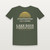 Lake Days · D'Arbonne Nights Women's Relaxed Tee (Retro Sunset) - Military Green
