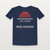 Reel Blessed · Lake D'Arbonne Women's Relaxed Tee (Retro Sunset) - Navy