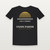 Union Parish · Lake D'Arbonne Women's Relaxed Tee (Retro Sunset) - Black