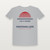 Pontoon Life · Lake D'Arbonne Women's Relaxed Tee (Retro Sunset) - Heather Gray