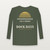 Dock Days Lake D'Arbonne Long Sleeve Tee (Retro Sunset) - Military Green