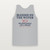 Blessed on the Water Lake D'Arbonne Tank Top (Fish & Waves) - Heather Gray