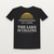 The Lake Is Calling Lake D'Arbonne Toddler Tee (Retro Sunset) - Black