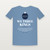 We Three Kings Christmas Christian Short Sleeve Tee with John 3:16 (Holiday) - Heather Blue