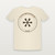 O Little Town of Bethlehem Christmas Christian Short Sleeve Tee (Emblem Badge) - Natural