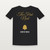 The First Noel Christmas Christian Short Sleeve Tee (Holiday Script) - Black