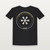 It Came Upon the Midnight Clear Christmas Christian Short Sleeve Tee (Emblem Badge) - Black