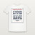 1 Chronicles 16:34 KJV Christian T-Shirt (Vintage) - White