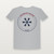 Wise Men Still Seek Him Christmas Christian Women's Relaxed Tee (Emblem Badge) - Heather Gray