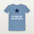 Star of Bethlehem Christmas Christian Youth Tee (Holiday) - Heather Blue