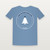 Hark the Herald Angels Sing Christmas Christian Youth Tee (Emblem Badge) - Heather Blue