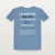 I'd Rather Be on Lake D'Arbonne T-Shirt with Isaiah 43:2 (Fish & Waves) - Heather Blue