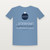 It Came Upon the Midnight Clear Christmas Christian Youth Tee (Holiday) - Heather Blue