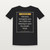 Psalm 3:8 KJV Christian Short Sleeve Tee (Framed) - Black