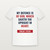 Psalm 7:10 KJV Christian T-Shirt (Bold Type) - White